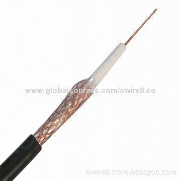 RG6 coaxial cable, 75 ohms, from cable factory